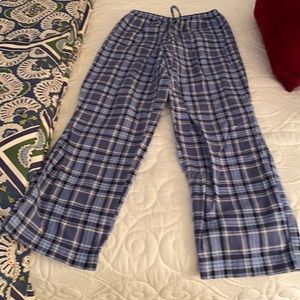 LL Bean Flannel Plaid PJ Bottom